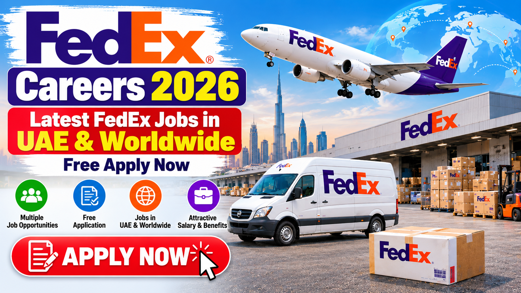 FedEx Careers 2026 – Latest FedEx Jobs in UAE & Worldwide - Free Apply Now
