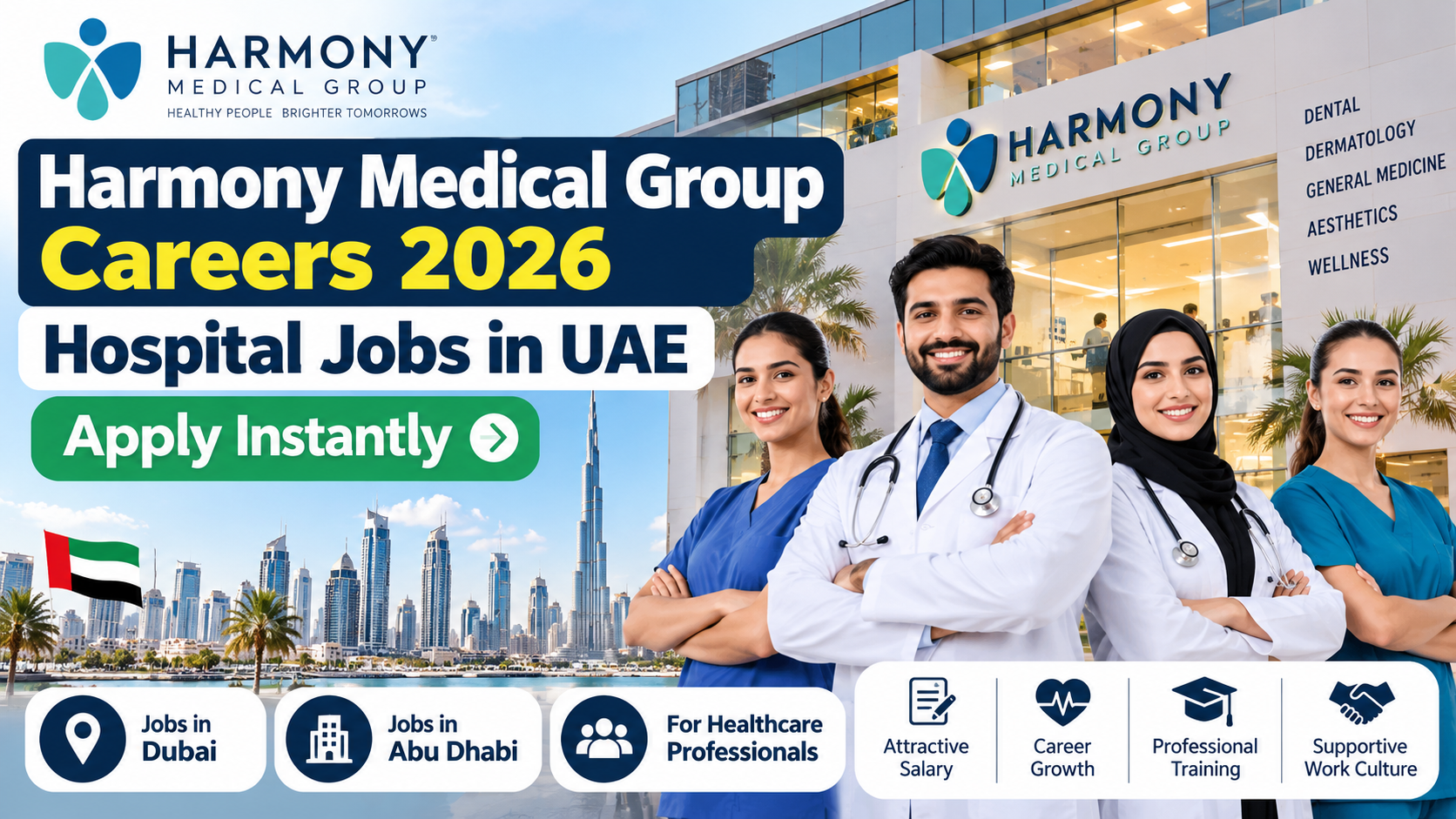 Harmony Medical Group Careers 2026 - Apply for UAE Jobs